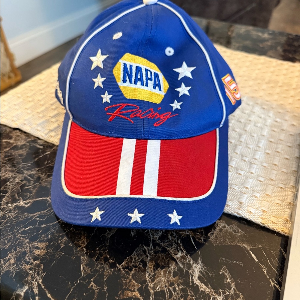 NAPA Racing Blue and Red Hat